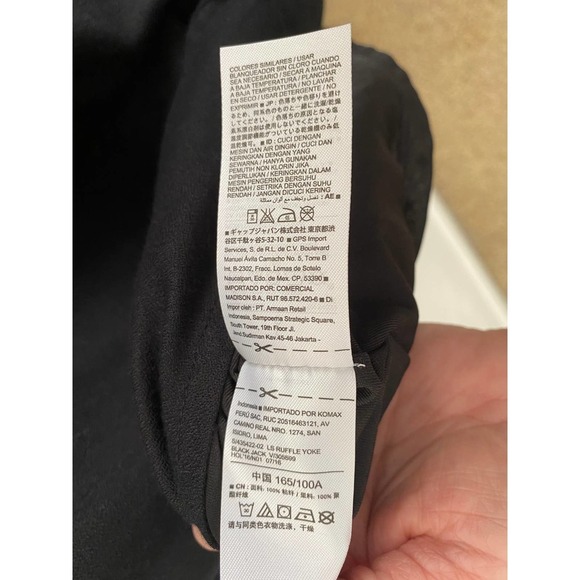 New Old Navy Dress Large Long Sleeve Ruffled Emerald Green - Picture 10 of 10